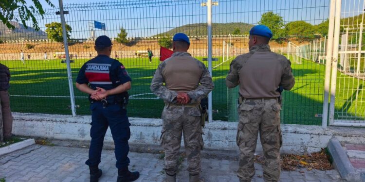 FUTBOL MÜSABAKALARINDA JANDARMADAN ÜST DÜZEY TEDBİR